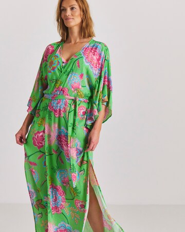 Figleaves Floral Open Maxi Kaftan