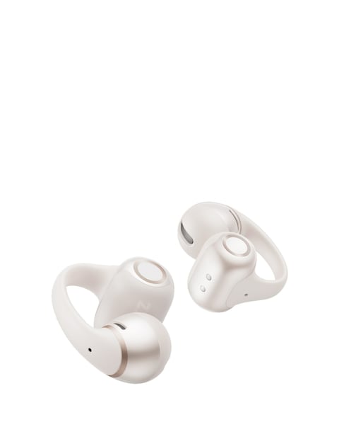 Shokz OpenDots 2 Clip-On Open-Ear True Wireless Earbuds - White