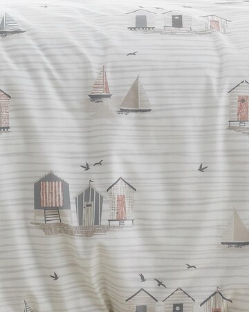 Fusion Beach Huts Duvet Cover Set