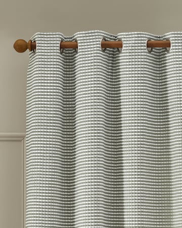Catherine Lansfield Stab Stitch Curtains