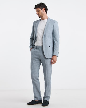 Linen Blend Suit Jacket