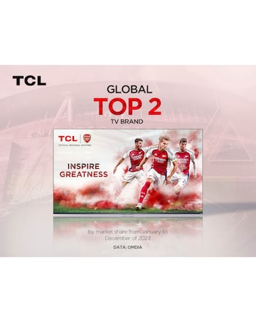 TCL 55T6CUK 55in 4K QLED Fire TV with Freely