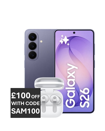 Samsung Galaxy S26 512GB (Cobalt Violet) & Samsung Galaxy Buds4 Pro bundle