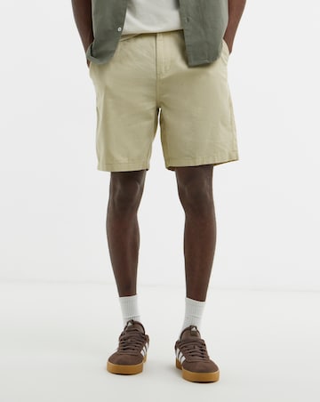 Linen Blend Chino Short