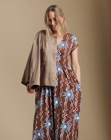 Julipa Printed Jersey Midi Dress