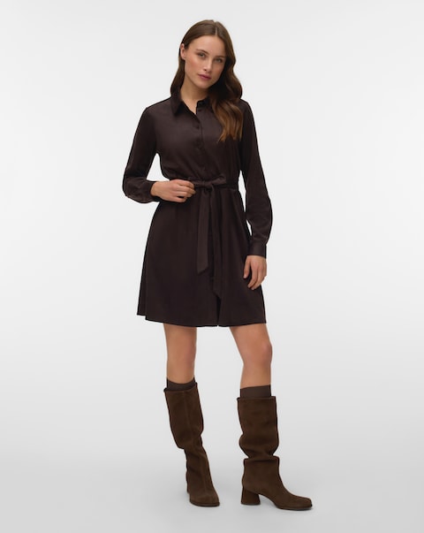 Vero Moda Short Belted Shirt Dress