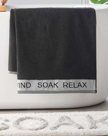 Catherine Lansfield Relax & Unwind 4 Piece Towel Bale