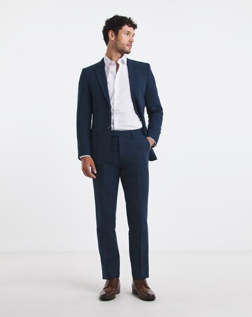 Regular Fit Linen Blend Trouser