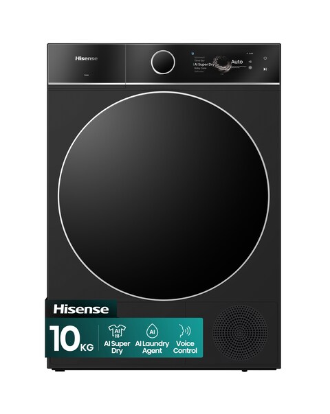 Hisense 7i 10kg Heat Pump Dryer Black
