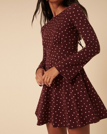 NOBODYS CHILD LS TATE MINI JERSEY DRESS