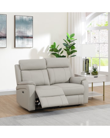 Prescott Leather Power Recliner 2 Seater Sofa