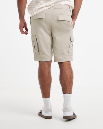 Cotton Stretch Cargo Short