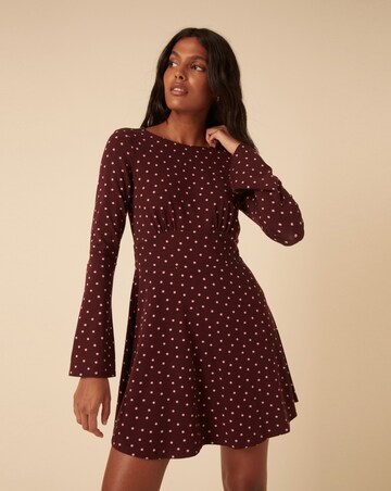 NOBODYS CHILD LS TATE MINI JERSEY DRESS