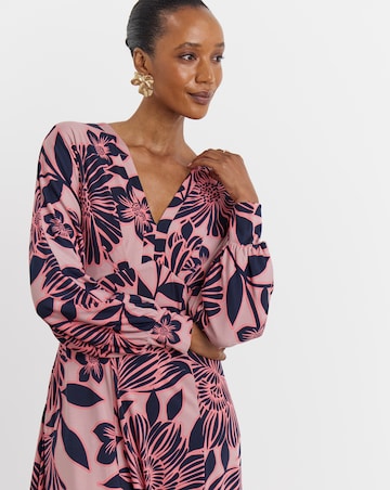Joanna Hope Empire Jersey Midi Dress