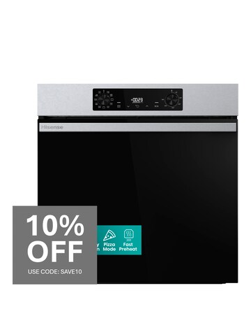 Hisense BI622AXPGUK Hi2 Built In Electric Plug & Play Oven - Stainless Steel