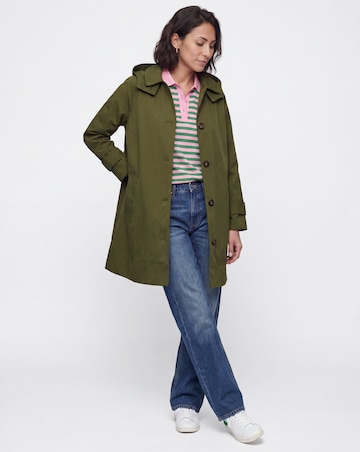 Khaki Trench Car Coat