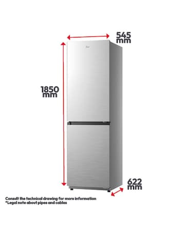 Hoover HONCQ3T518ENXK Fridge Freezer INSTALL