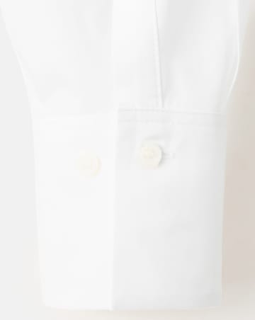 Mango Cotton And Lyocell Blend Straight Shirt