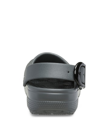 Crocs Carbon Classic Enamel Buckle Clog - Standard Fit