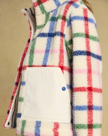 Joules Lottie Check Fleece