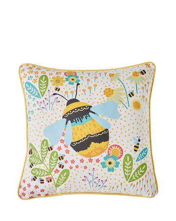 Fusion Buzzy Bee Outdoor Filled Cushion