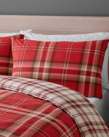 Catherine Lansfield Kelso Check Duvet Cover Set