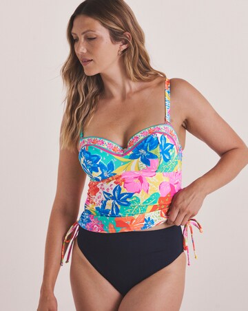 Figleaves Frida Underwired Bandeau Tankini Top