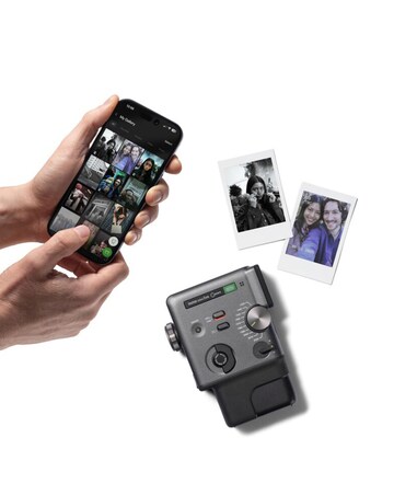 Fujifilm Instax Mini Evo Cinema Hybrid Instant Camera - Black - Camera Only