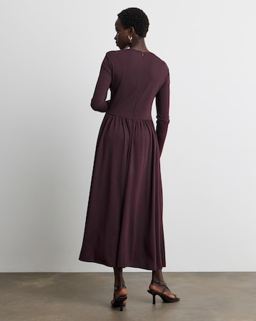 Joanna Hope Draped Bodice Jersey Midi Dress