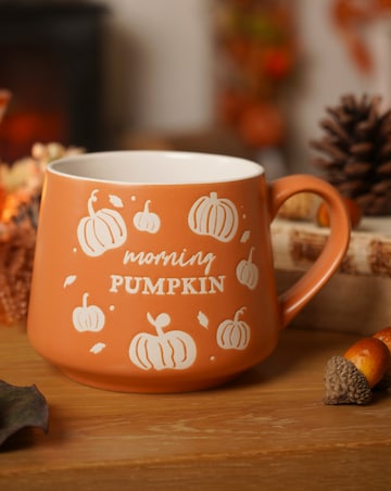 Country Living Morning Pumpkin Mug