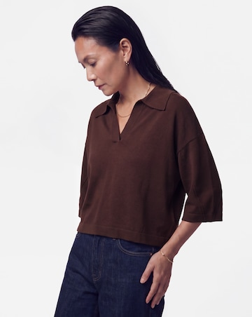 Anthology Fine Knit Polo Shirt