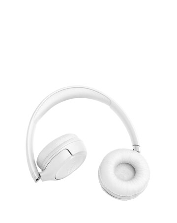 JBL Tune 530BT On-Ear Bluetooth Pure Bass Wireless Headphones - White