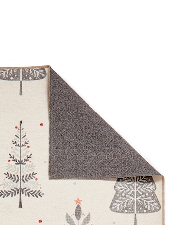 Christmas Trees Washable Runner