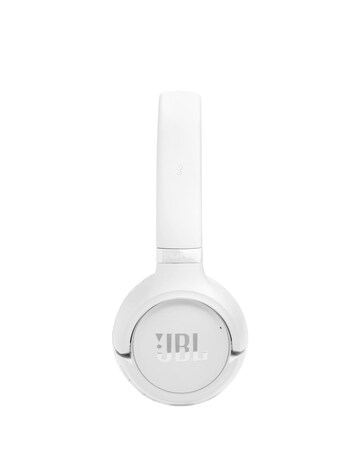 JBL Tune 530BT On-Ear Bluetooth Pure Bass Wireless Headphones - White