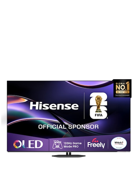 Hisense 55A85QTUK 55in OLED 4K Ultra HD HDR Smart TV