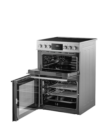 Midea 60cm Freestanding Electric Cooker - Stainless Steel