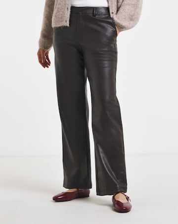 Object Liva Mid Waisted Wide Leg Trouser