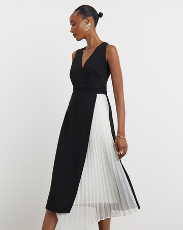 Joanna Hope Dress With Pleated Panel