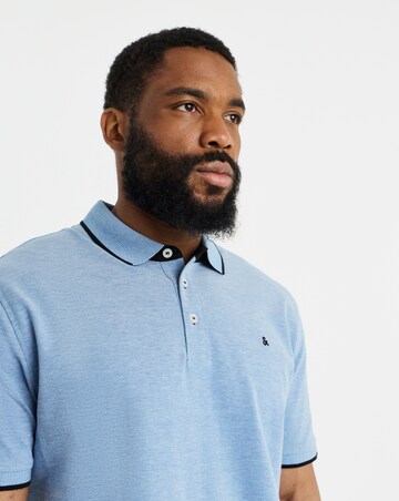 Jack & Jones Paulos Tipped Polo - Blue
