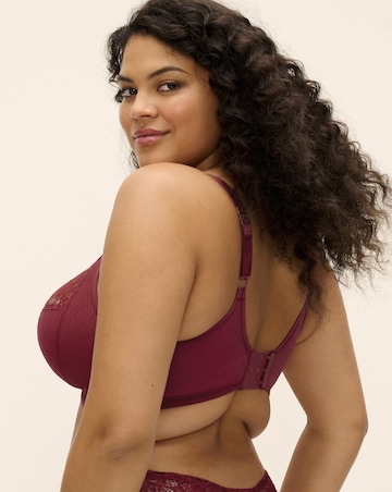 Elomi Tiernie Plunge Wired Bra Red