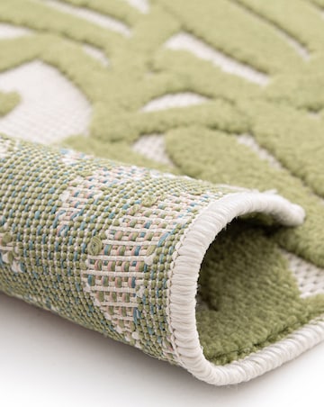 Zouk Leaves Indoor/Outdoor Rug
