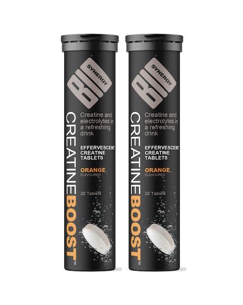 Bio-Synergy Creatine Boost Effervescent - 40 Tablets Orange