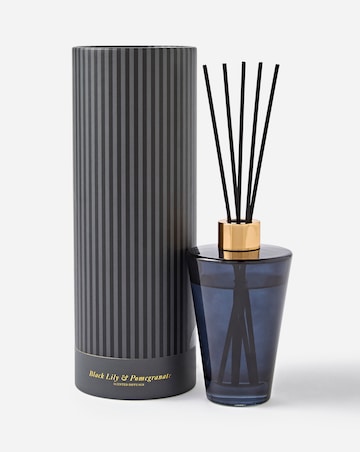 Black Lily & Pomegranate Glass Reed Diffuser 180ml