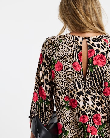 Animal Print Print Care Free Maxi Dress