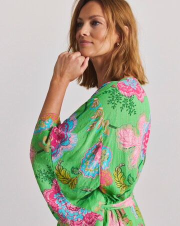 Figleaves Floral Open Maxi Kaftan