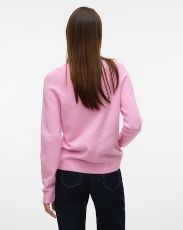 Vero Moda Pink Knitted Jumper