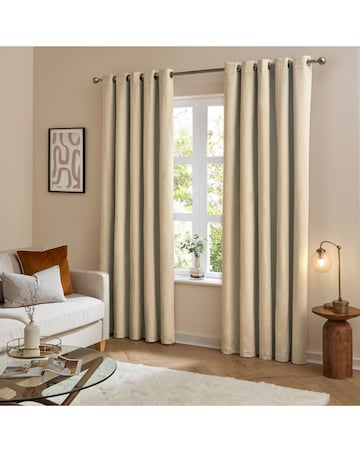 Furn. The Ultimate Velvet Blackout Pencil Pleat Curtains