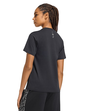 adidas Animal Print Logo T-Shirt