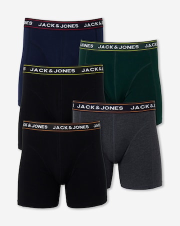Jack & Jones Max 5 Pack Trunks - Multi