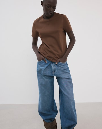 Mango Short-Sleeved Cotton T-Shirt